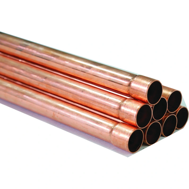 Tube Copair Dhíreach Soláthar Ocsaigin Láir